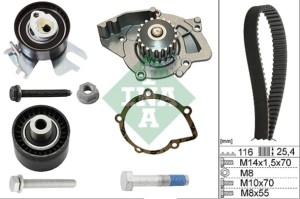 Rozrząd pompa wody Ford Focus III 2.0 TDci 530055831