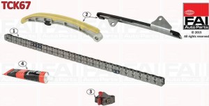 Rozrząd łańcuch rozrządu Toyota Urban Cruiser 1.4 D-4D TCK67