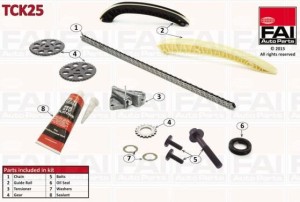 Rozrząd Seat Ibiza V 1.2 BZG TCK25