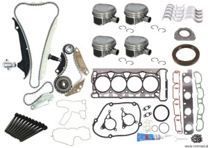 ROZRZĄD TŁOKI AUDI A3 8P 1.8 TFSI CDAA B19151