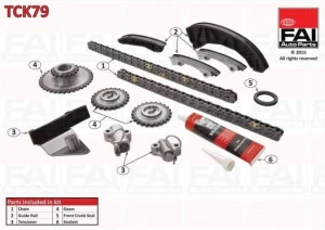 Rozrząd łańcuch rozrządu Hyundai i30 PD 1.6 CRDi TCK79