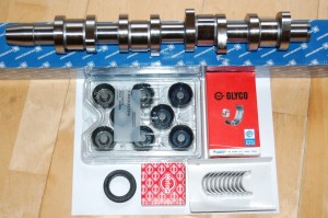 Wałek rozrządu popychacze panewki VW Golf V 1.9 TDI BXE BKC BRU BXF 50006304