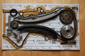 Rozrząd łańcuch VW Touran 1.4 TSI BMY BLG CDGA 03C198229B